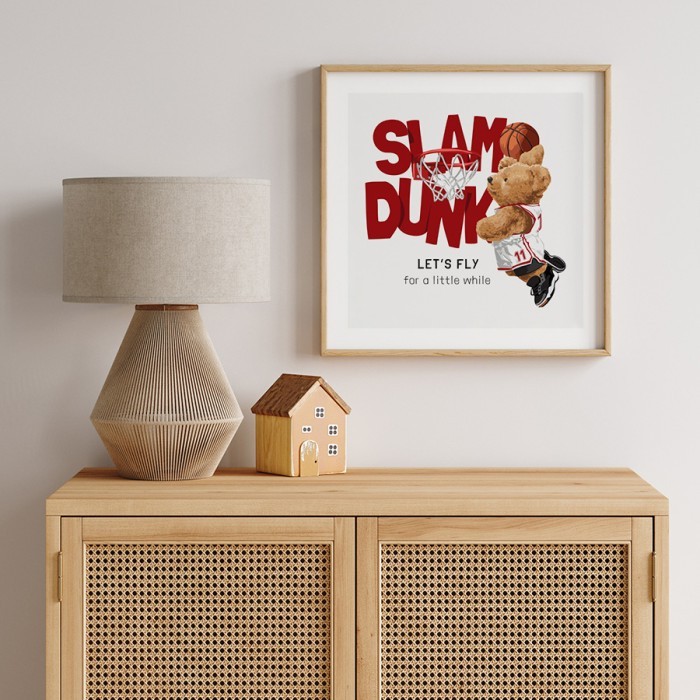 Αφίσα Poster Slam dunk με κορνίζα