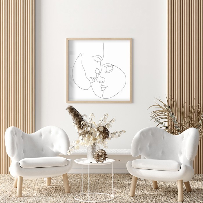 Αφίσα Poster Ερωτευμένο Ζευγάρι για σαλόνι