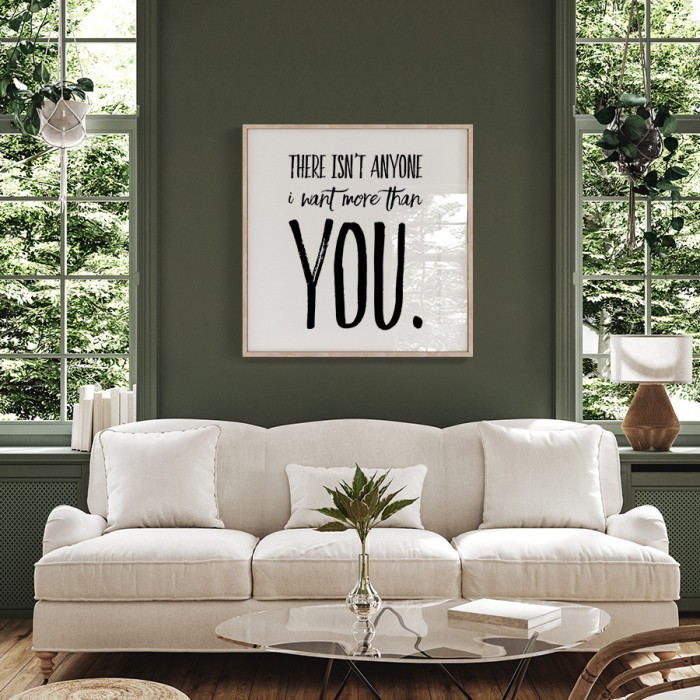 Αφίσα Poster You για σαλόνι