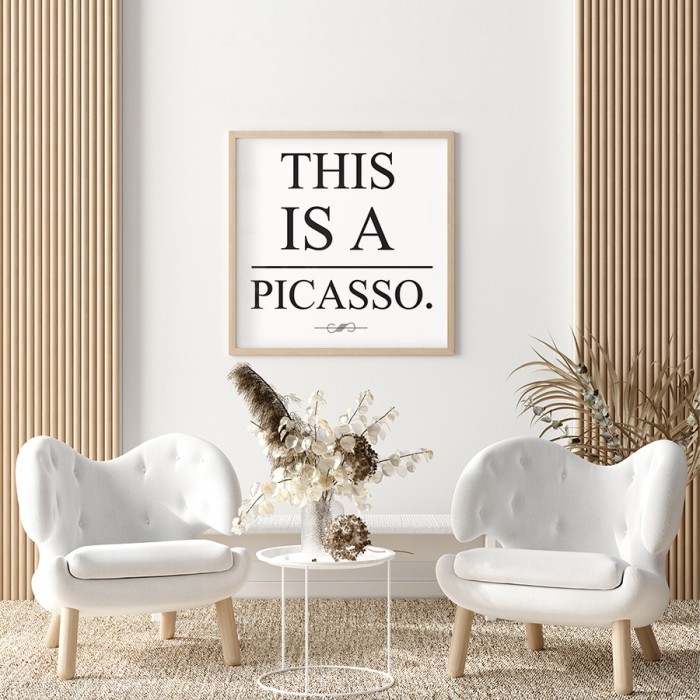 Αφίσα Poster Picasso για σαλόνι