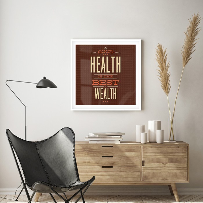 Αφίσα Poster Υγεία δωματίου