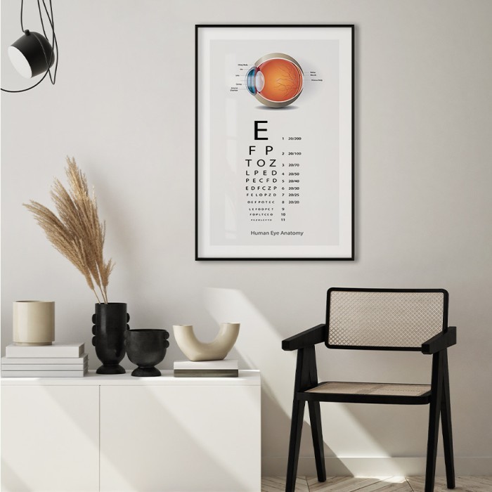 Αφίσα Poster Human eye στο σαλόνι