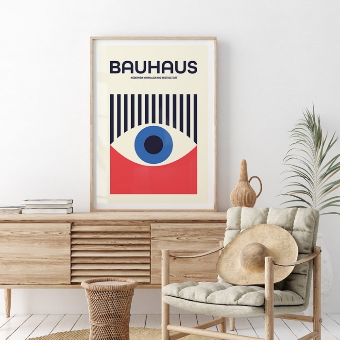 Αφίσα Poster Bauhaus Single Eye με κορνίζα