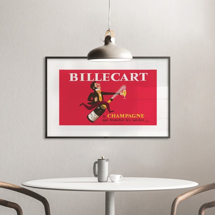 Αφίσα Poster Billecart Champagne δωματίου