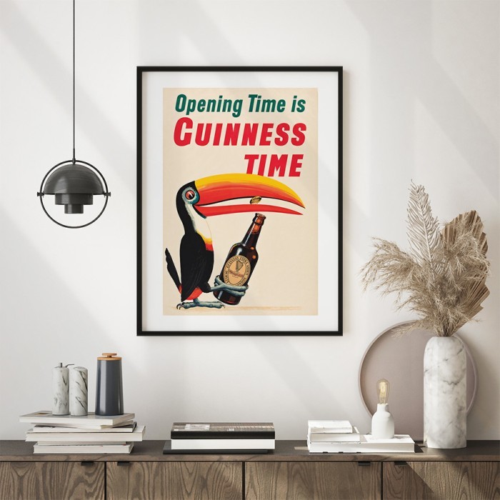 Αφίσα Poster Guinness Time με κορνίζα