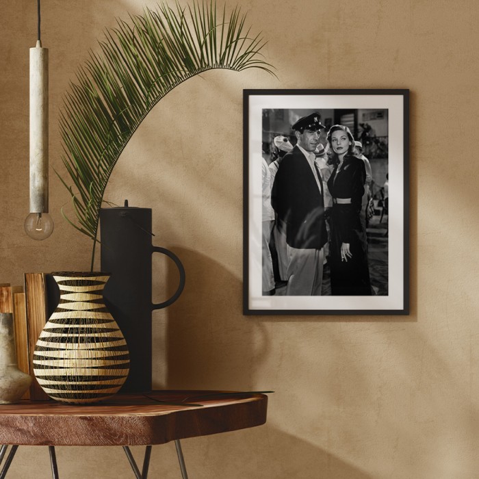 Αφίσα Poster Humphrey Bogart and Lauren Bacall δωματίου