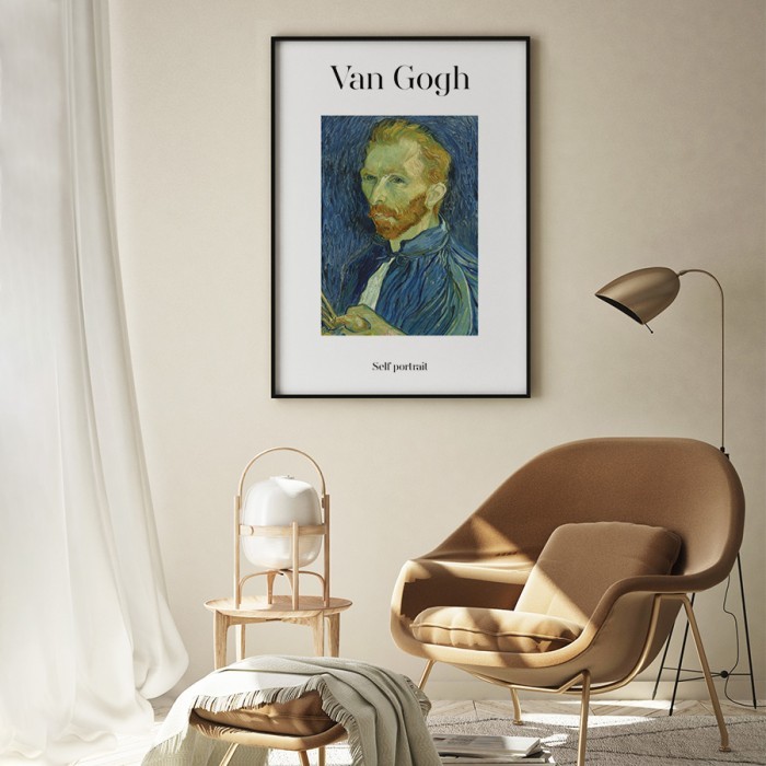 Αφίσα Poster Van Gogh - Self Portrait δωματίου
