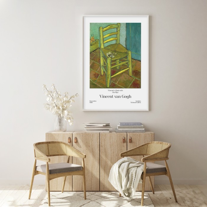 Αφίσα Poster Van Gogh's Chair δωματίου