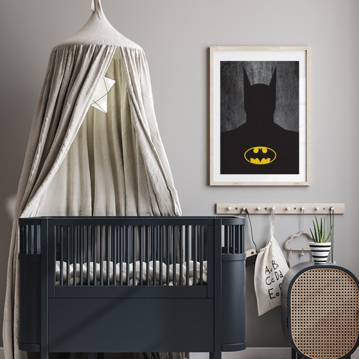 Αφίσα Poster Batman για βρεφικό δωμάτιο