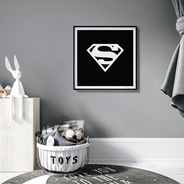 Αφίσα Poster Superman για παιδικό δωμάτιο 