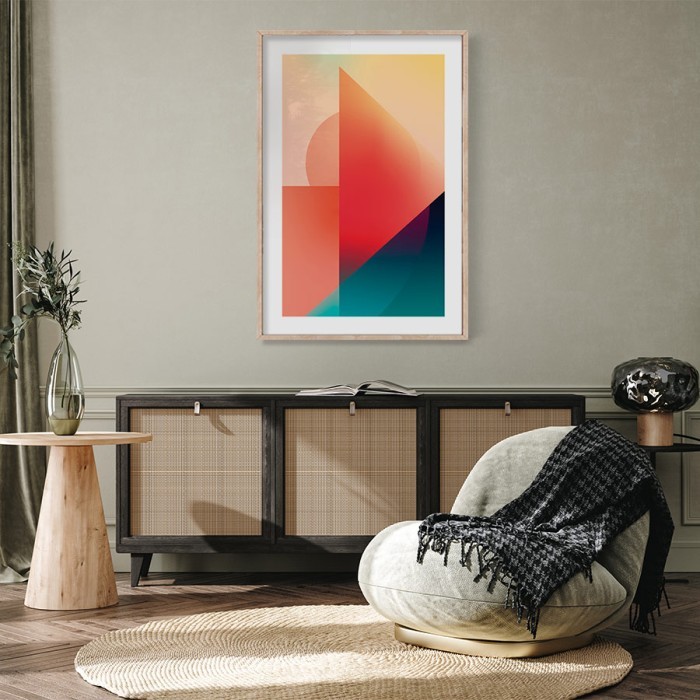 Αφίσα - Poster Triangular για σαλόνι Αφίσα - Poster Triangular για σαλόνι