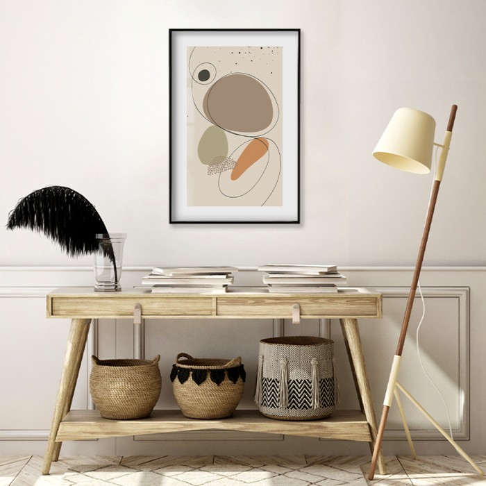 Αφίσα - Poster Ivory Designs για σαλόνι Αφίσα - Poster Ivory Designs για σαλόνι