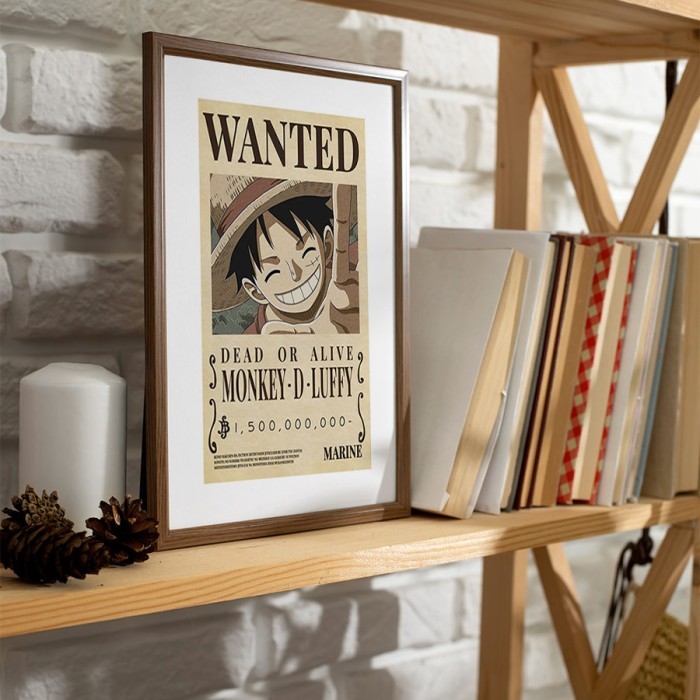 Αφίσα Poster Monkey D. Luffy Pirate με κορνίζα