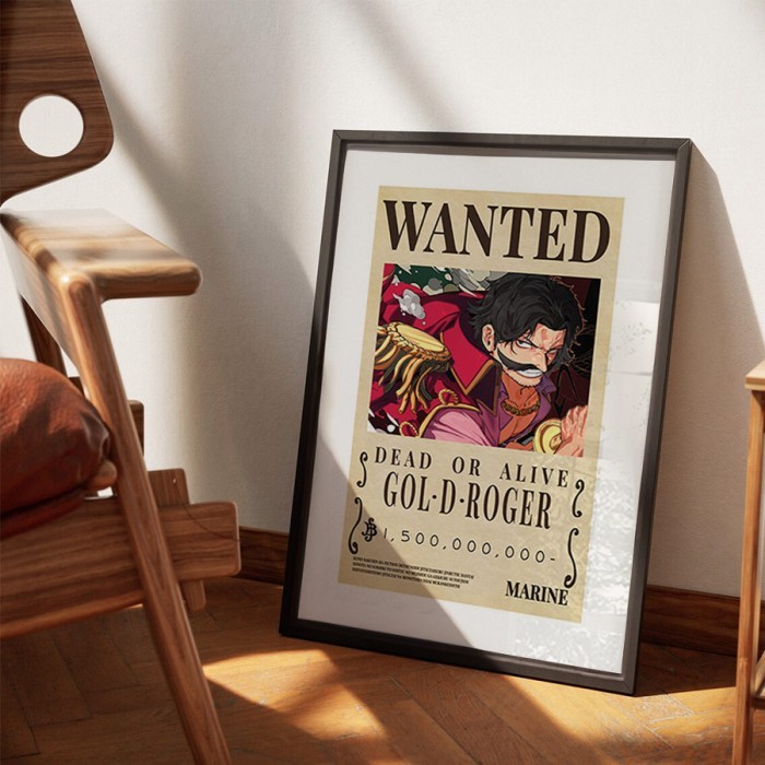 Αφίσα Poster Gol D. Roger με κορνιζα