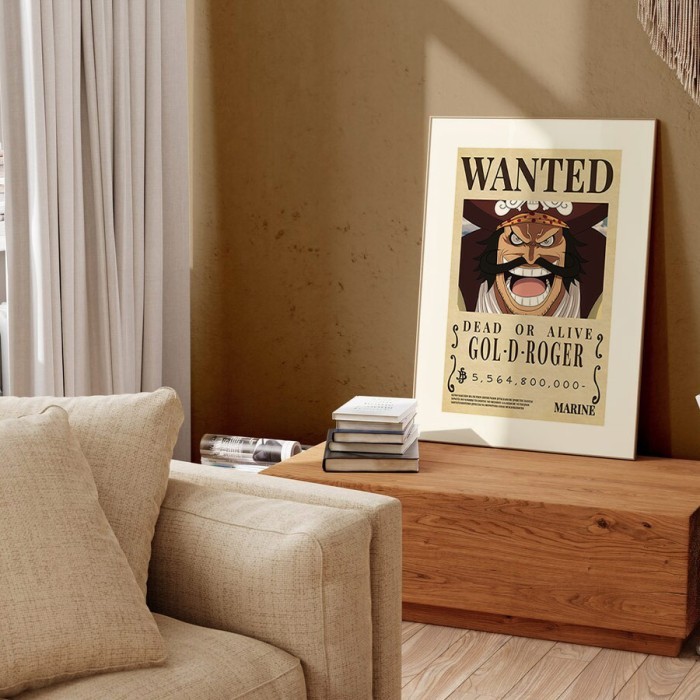 Αφίσα Poster Pirate Gol D. Roger για σαλόνι