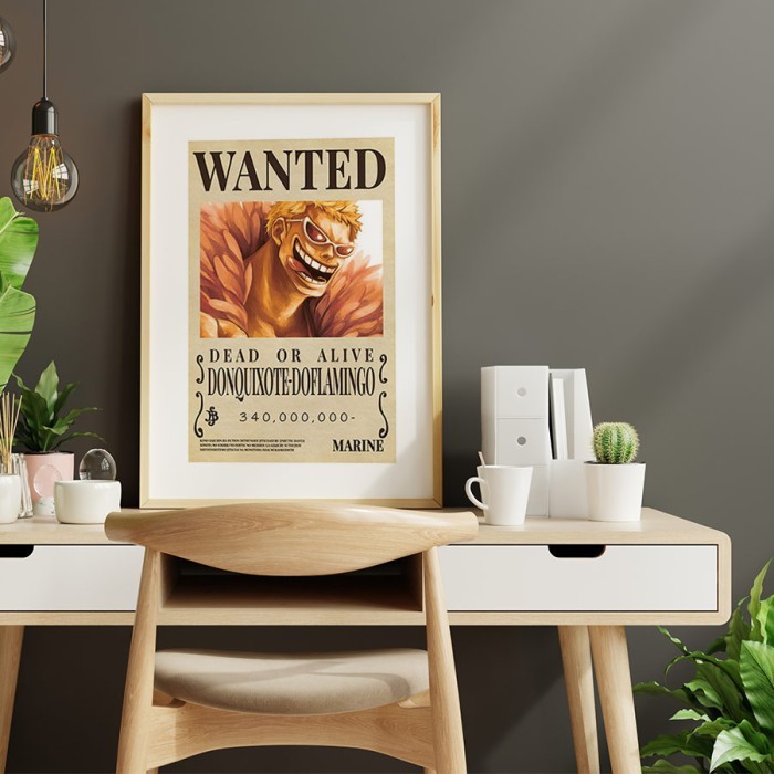 Αφίσα Poster Joker Donquixote Doflamingo με κορνίζα