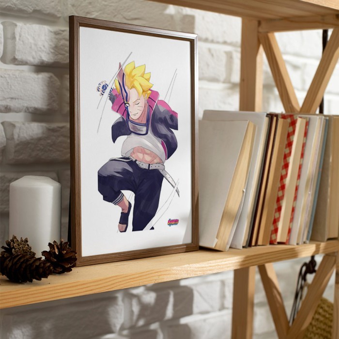 Αφίσα Poster Boruto με κορνίζα