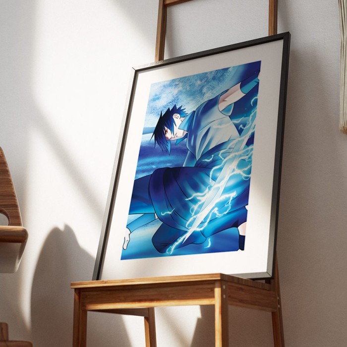 Αφίσα Poster Sasuke με κορνίζα