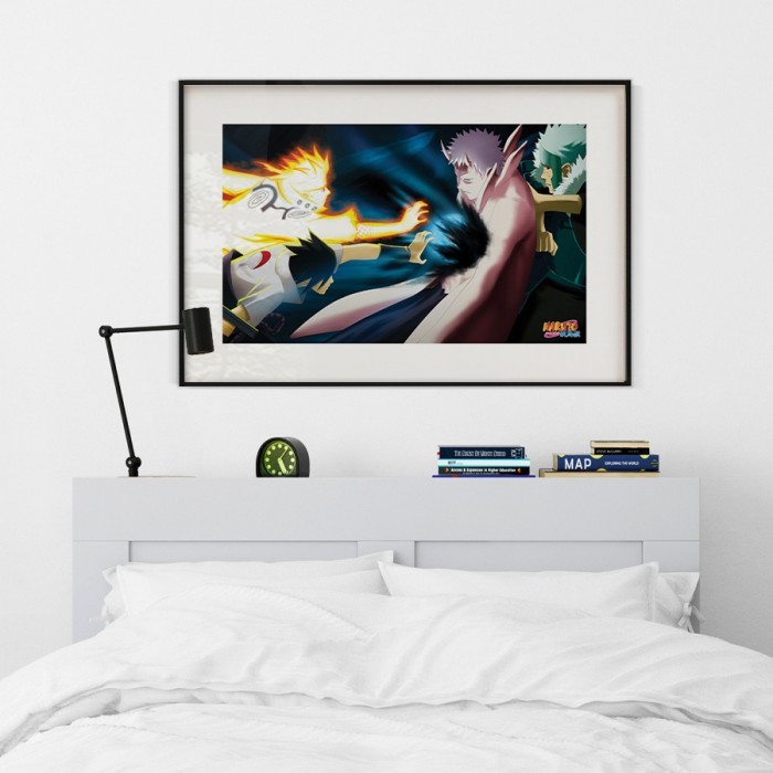 Αφίσα Poster Naruto - Sasuke - Obirama - Obito ηια κρεβατοκάμαρα