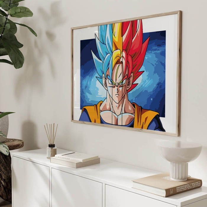 Αφίσες Poster Goku με κορνίζα