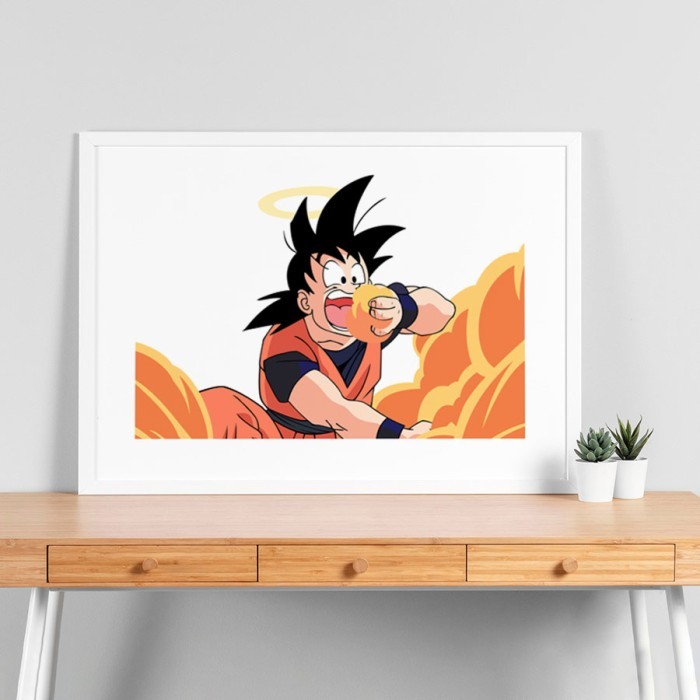 Αφίσες Poster Son Goku με κορνίζα