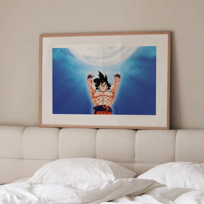 Αφίσες Poster Goku Attack για κρεβατοκάμαρα