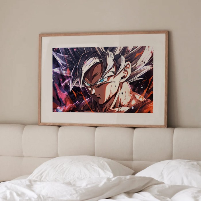 Αφίσες Poster Super Goku για κρεβατοκάμαρα