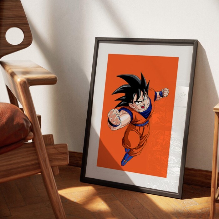 Αφίσες Poster Son Goku 1 με κορνίζα