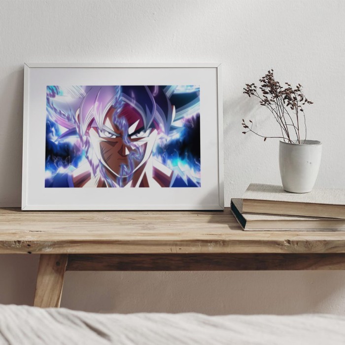Αφίσες Poster Goku Ultra Instinct σε γραφείο