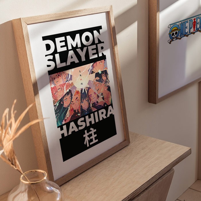 Αφίσες Poster Hashira με κορνίζα