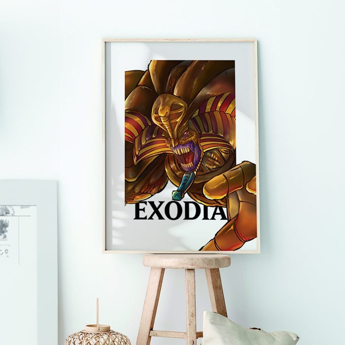 Αφίσες Poster Exodia σε λευκό φόντο
