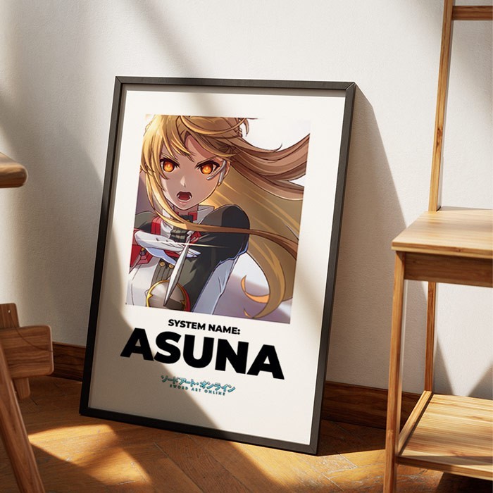 Αφίσες Poster Asuna Yuuki με κορνίζα