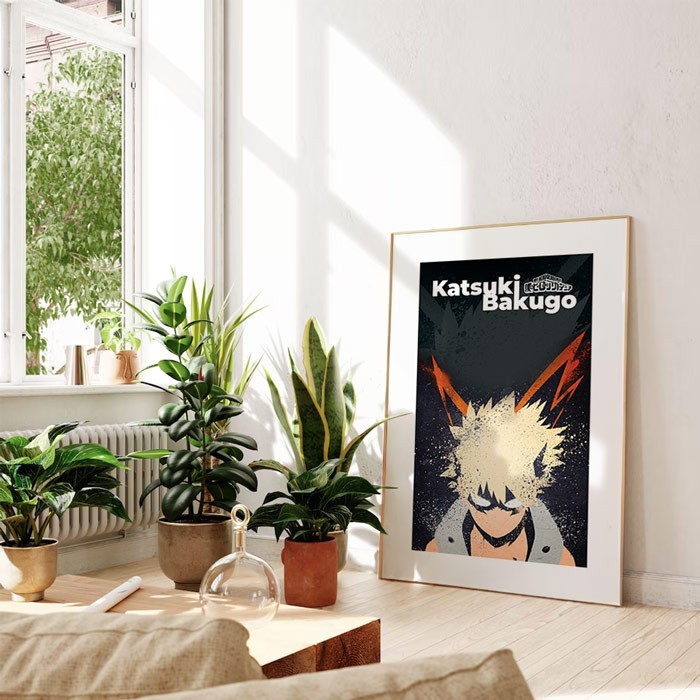 Αφίσες Poster Katsuki Bakugo για καθιστικό