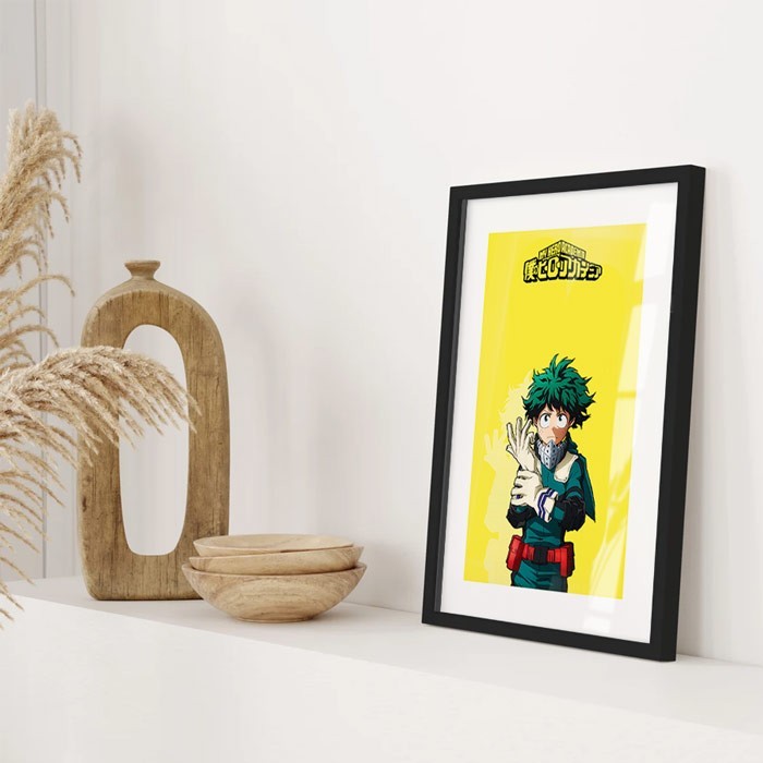 Αφίσες Poster Izuku Midoriya Green Boy για καθιστικό