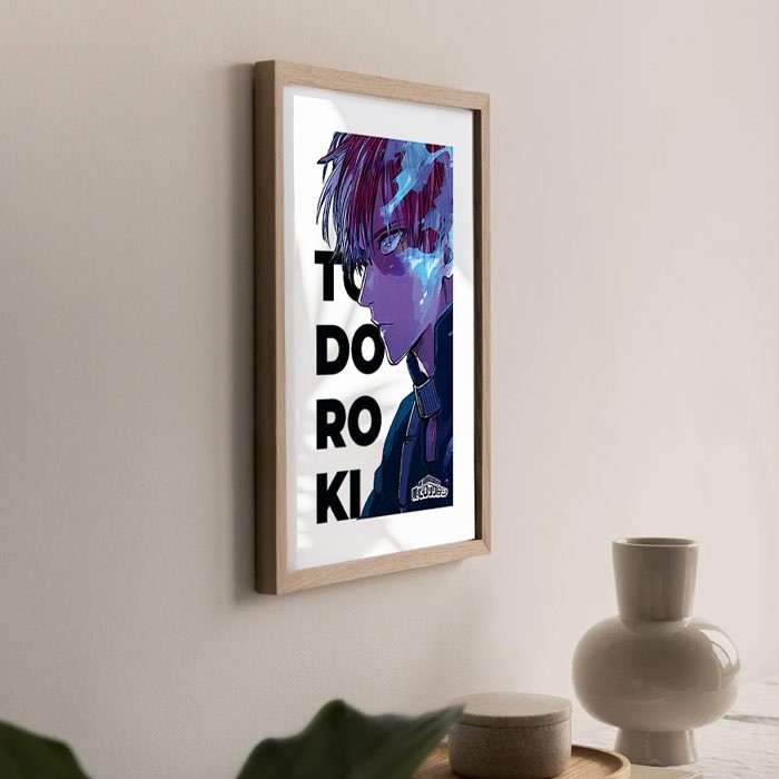 Αφίσες Poster Todoroki για καθιστικό