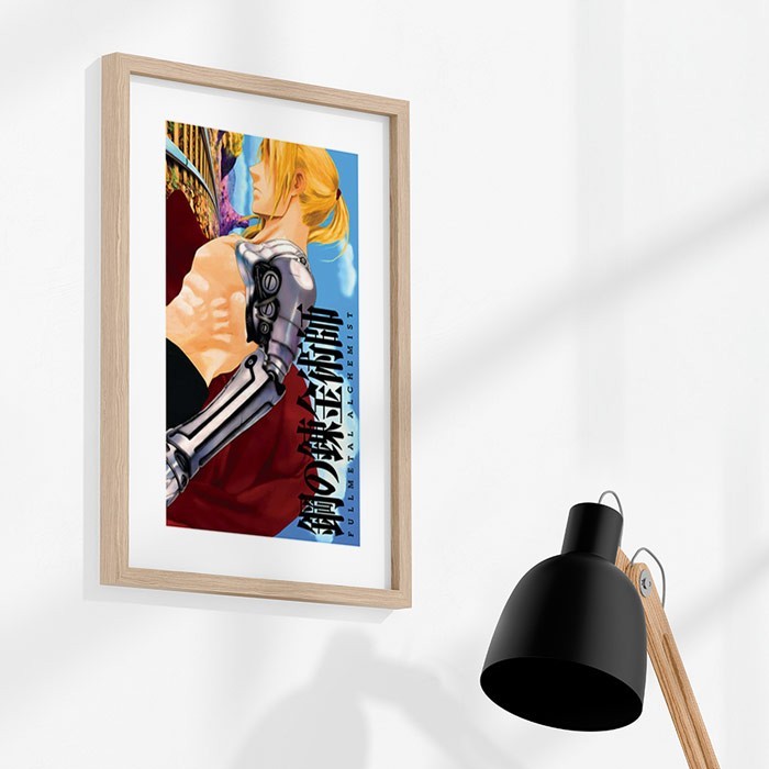 Αφίσες Poster Fullmetal Alchemist Edward Elric 1 με κορνίζα