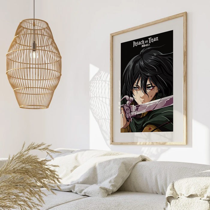 Αφίσες Poster Mikasa για καθιστικό