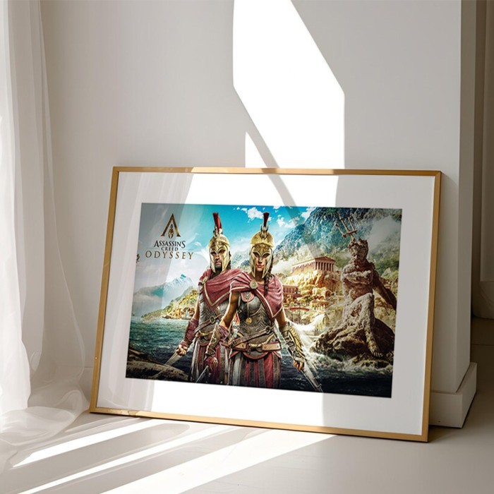 Αφίσα Poster Assassin's Creed Odyssey με κορνίζα