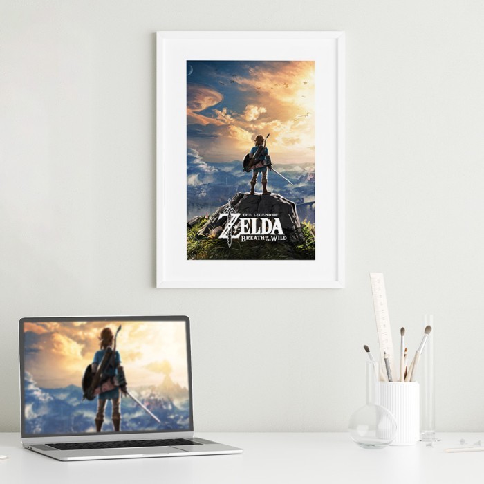 Αφίσα Poster The Legend of Zelda I σε γραφείο