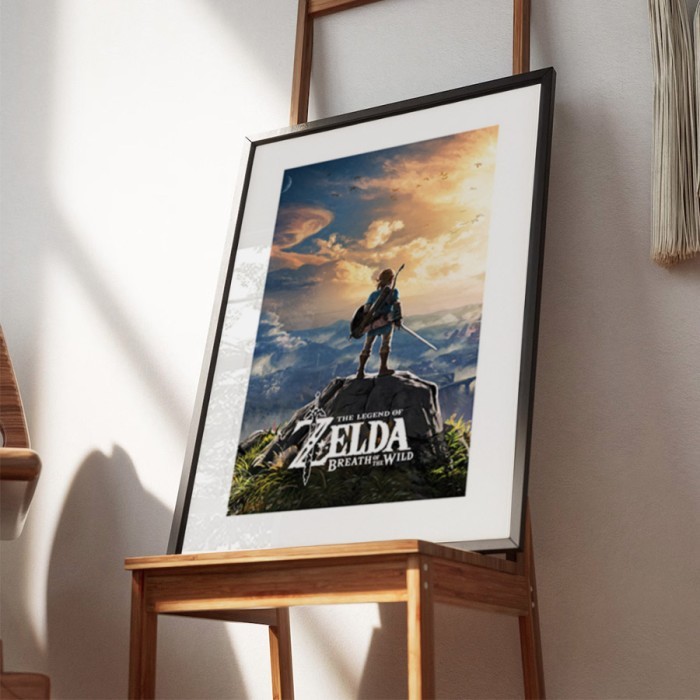 Αφίσα Poster The Legend of Zelda I με κορνίζα