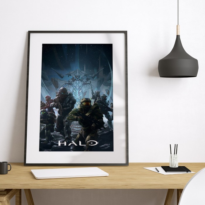 Αφίσα Poster Halo 5 Guardians με κορνίζα