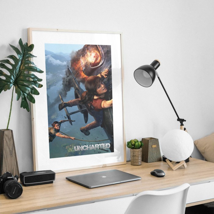 Αφίσα Poster Uncharted: The Lost Legacy με κορνίζα