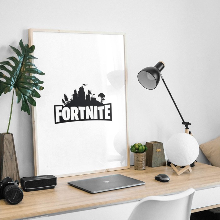 Αφίσα Poster Fortnite με κορνίζα