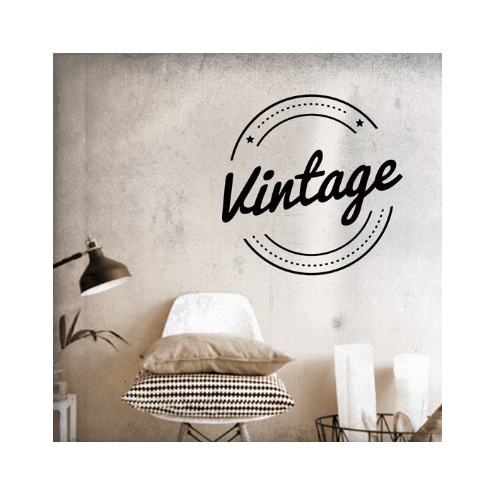 Vintage αυτοκόλλητα για δωμάτιο Vintage σημαίνει έμπνευση