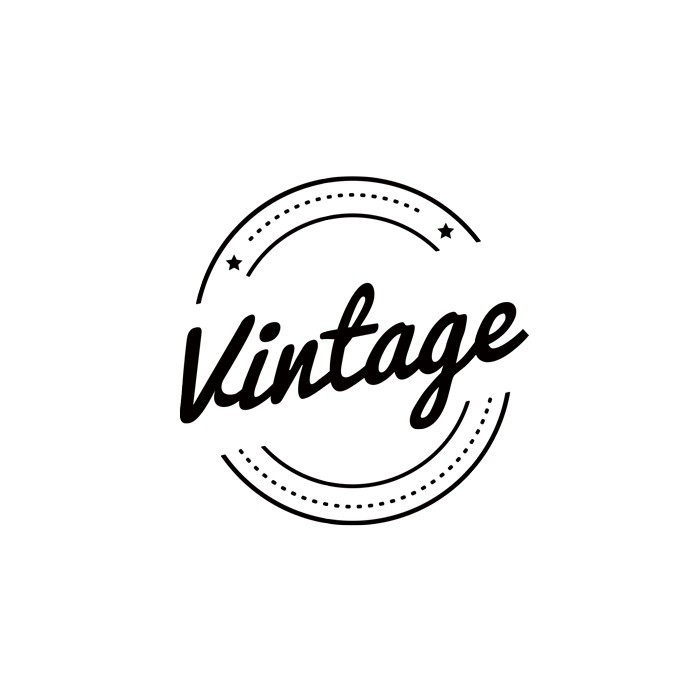 Vintage αυτοκόλλητα Vintage σημαίνει έμπνευση