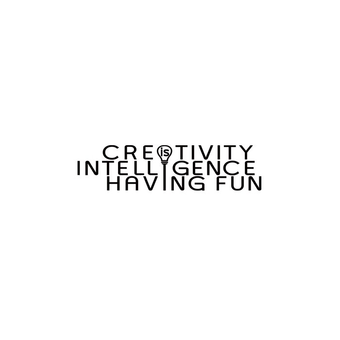 Αυτοκόλλητο τοίχου φράση Δημιουργικότητα