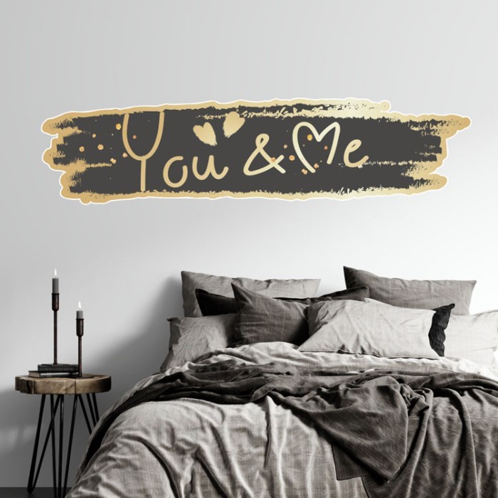 Αυτοκόλλητο τοίχου «Εγώ κι εσύ»