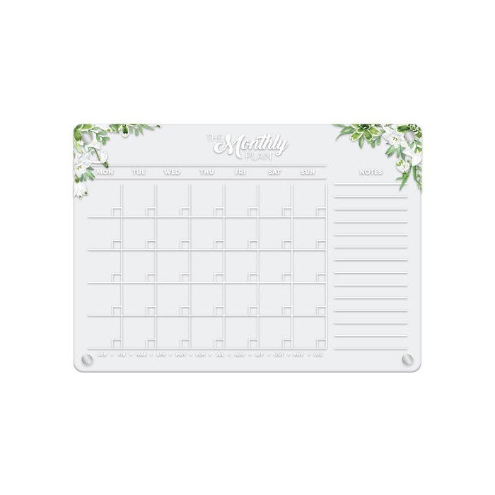 Ημερολόγιο Τοίχου -The Monthly Plan