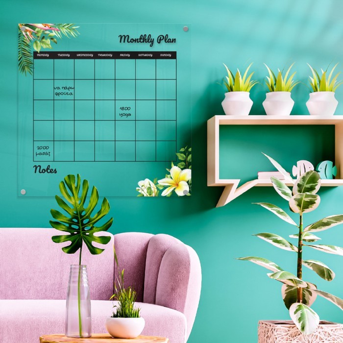 Ημερολόγιο Τοίχου -Spring Calendar - Διακόσμηση Τοίχου