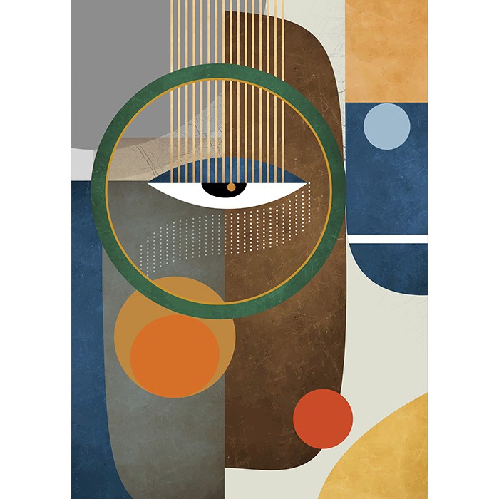 Πίνακας Etalbond – Abstract Woman's Face